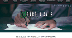 Desktop Screenshot of garciasais.com.mx